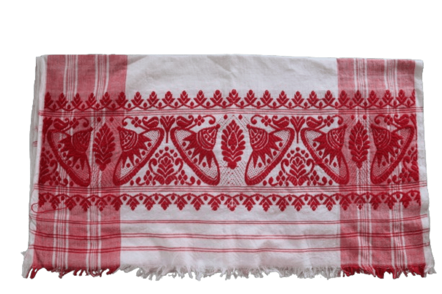 Traditional Assamese Gamusa