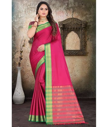 LEELAVATI Silk Embellished Saree With Unstitched Blouse Piece ( Multicolor )