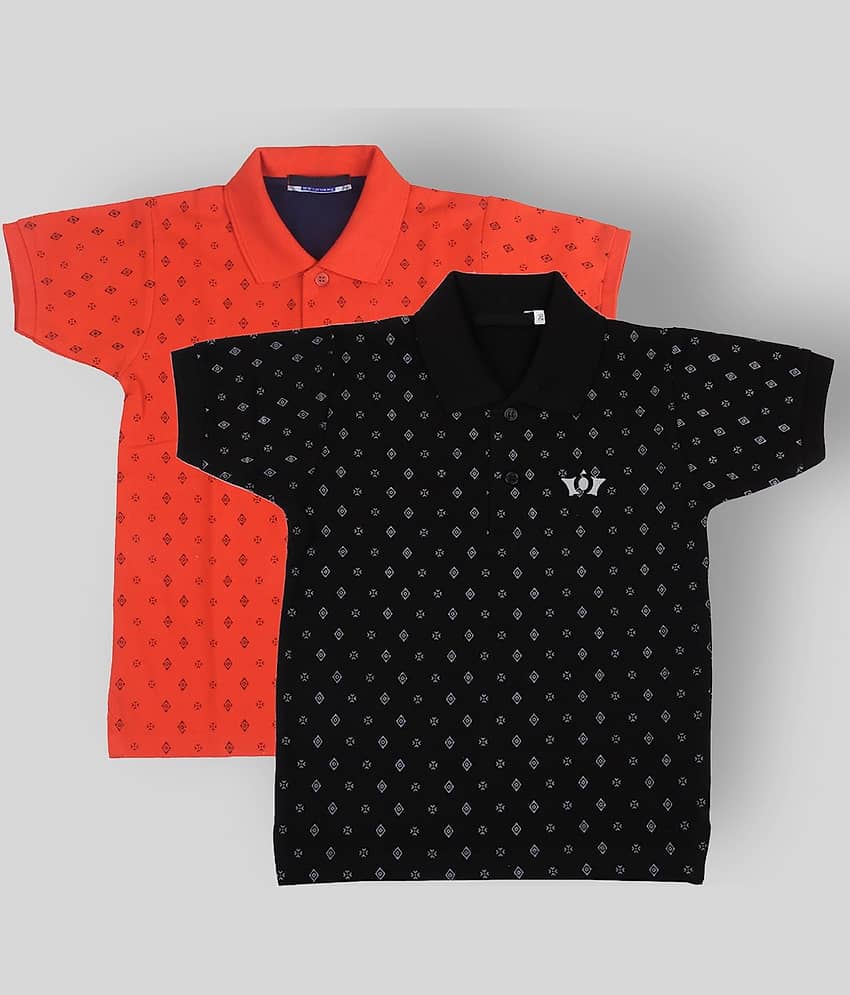 NEUVIN Pack of 1 Boys Cotton T-Shirt ( Multi Color )