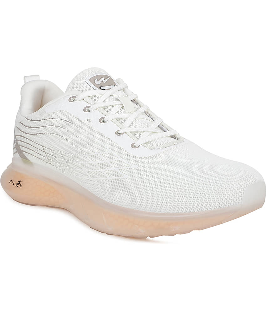 Campus KIZER White Running Shoes