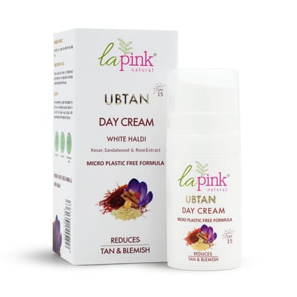 Ubtan White Haldi Day Cream With Saffron For Tan Removal
