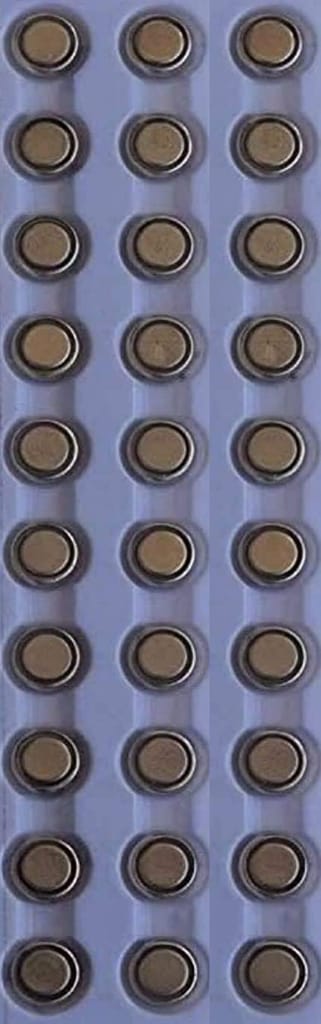 Exelent 50-Pack Sr626sw Universal Watch Battery Cells 364A, 376, 377A, SR626SW, LR626, 377, LR626, AG4, 1.5V Alkaline Button Batteries -Suitable Small Analog Watches (Pack of 50)