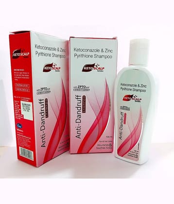 KETOSCALP ANTI-DANDRUFF SHAMPOO( PACK OF 2) Baby Shampoo 100 ml ( 2 pcs )