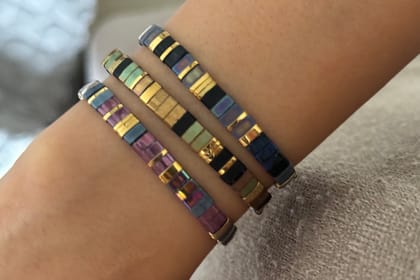 Set of 3 - Moonwave Tila Bracelets