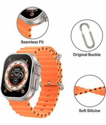 cadnut LCD BT Calling Smart Watch with Strap Upto 5-10 days Backup ( Black )