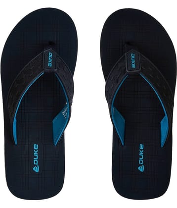 Duke Navy Blue Men's Thong Flip Flop