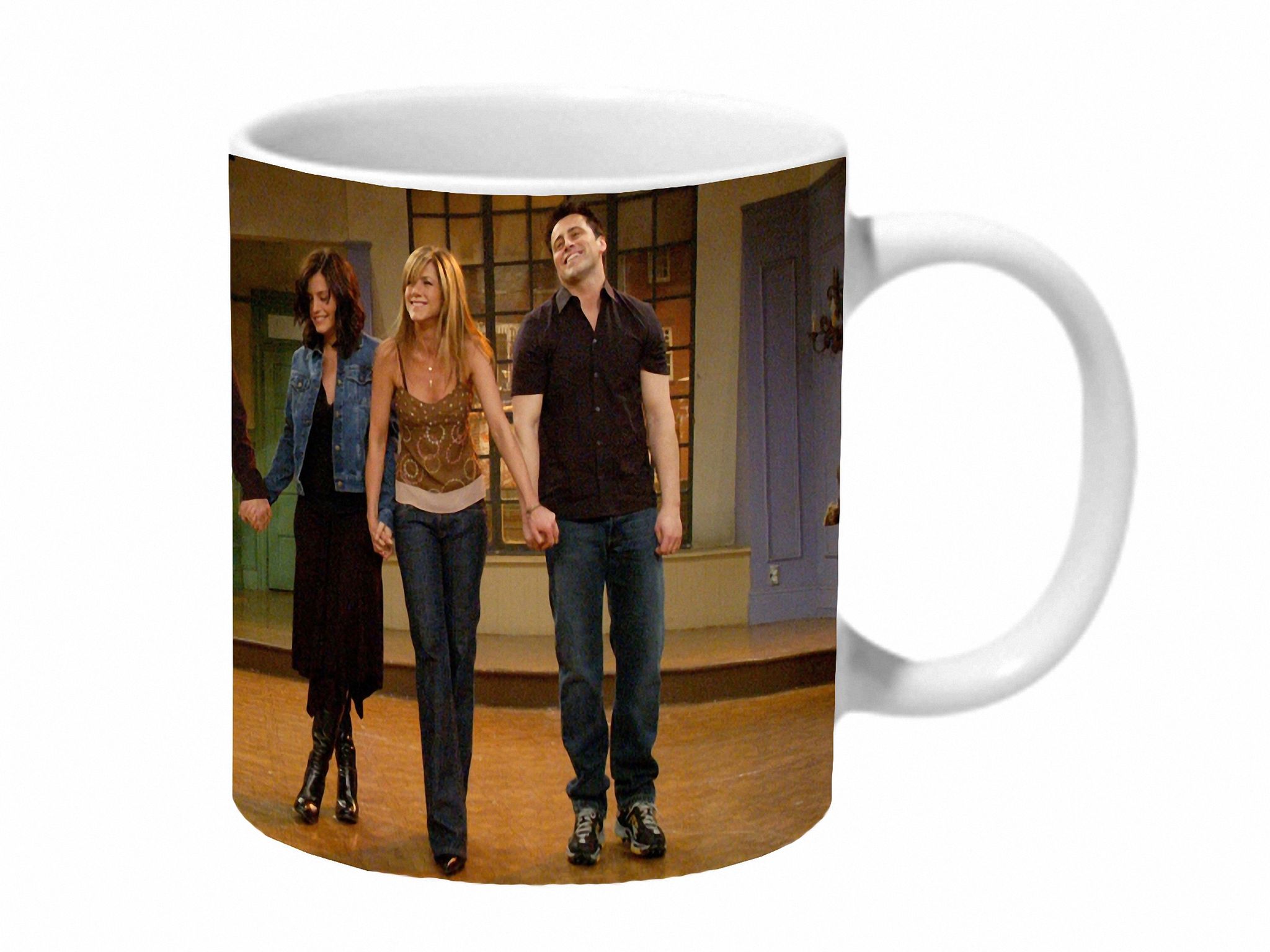 Multicolor Friends Last Scean Ceramic Mug