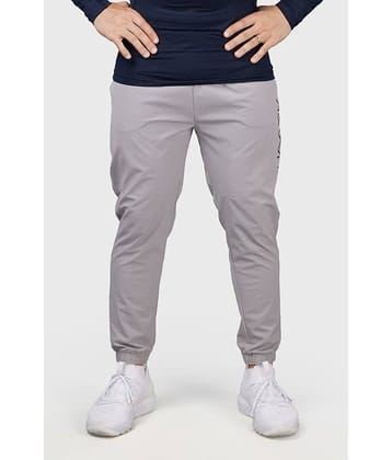 Fuaark Light Grey Nylon Men's Sports Joggers ( Pack of 1 )