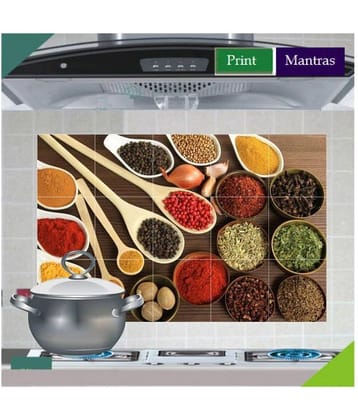 Asmi Collection printed Foods & Beverages Sticker ( 60 x 90 cms )