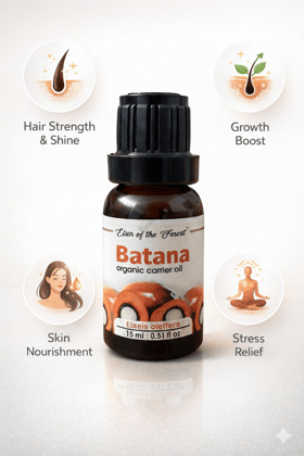 Elixir of the Forest Batana Oil 30 ml (10 ml X 3) | Value Pack Hair Oil | Growth Boost & Deep Hydration