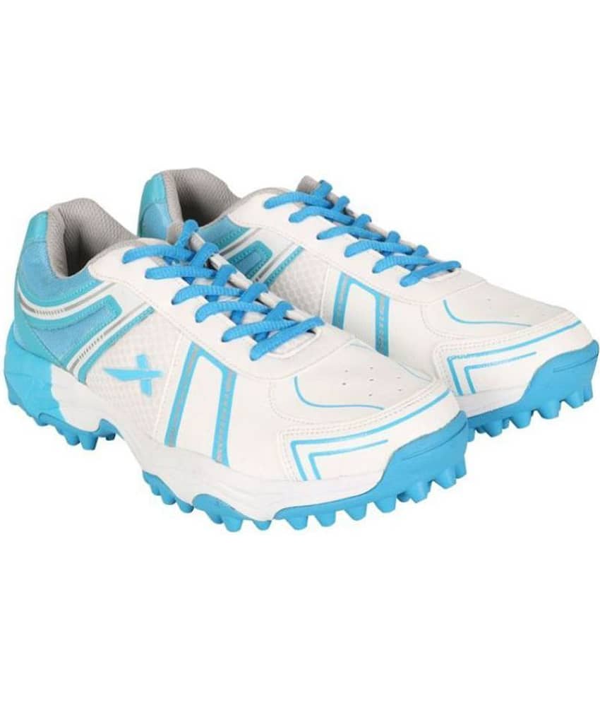 Vector X Target White Cricket Shoes