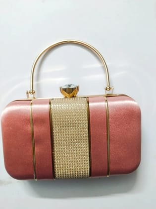 Stone Design Hand Clutch