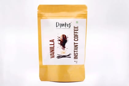 Drinkos Instant Vanilla Flavoured Coffee Drinkos Instant Vanilla Flavoured Coffee