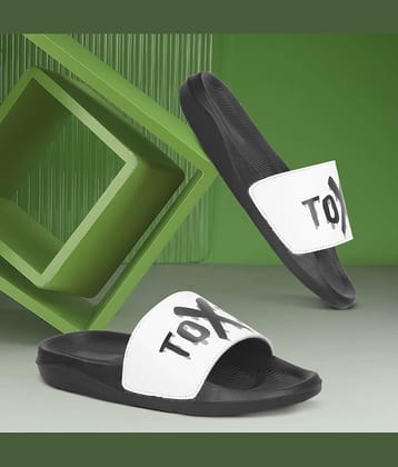 PERY PAO White Men's Slide Flip Flop