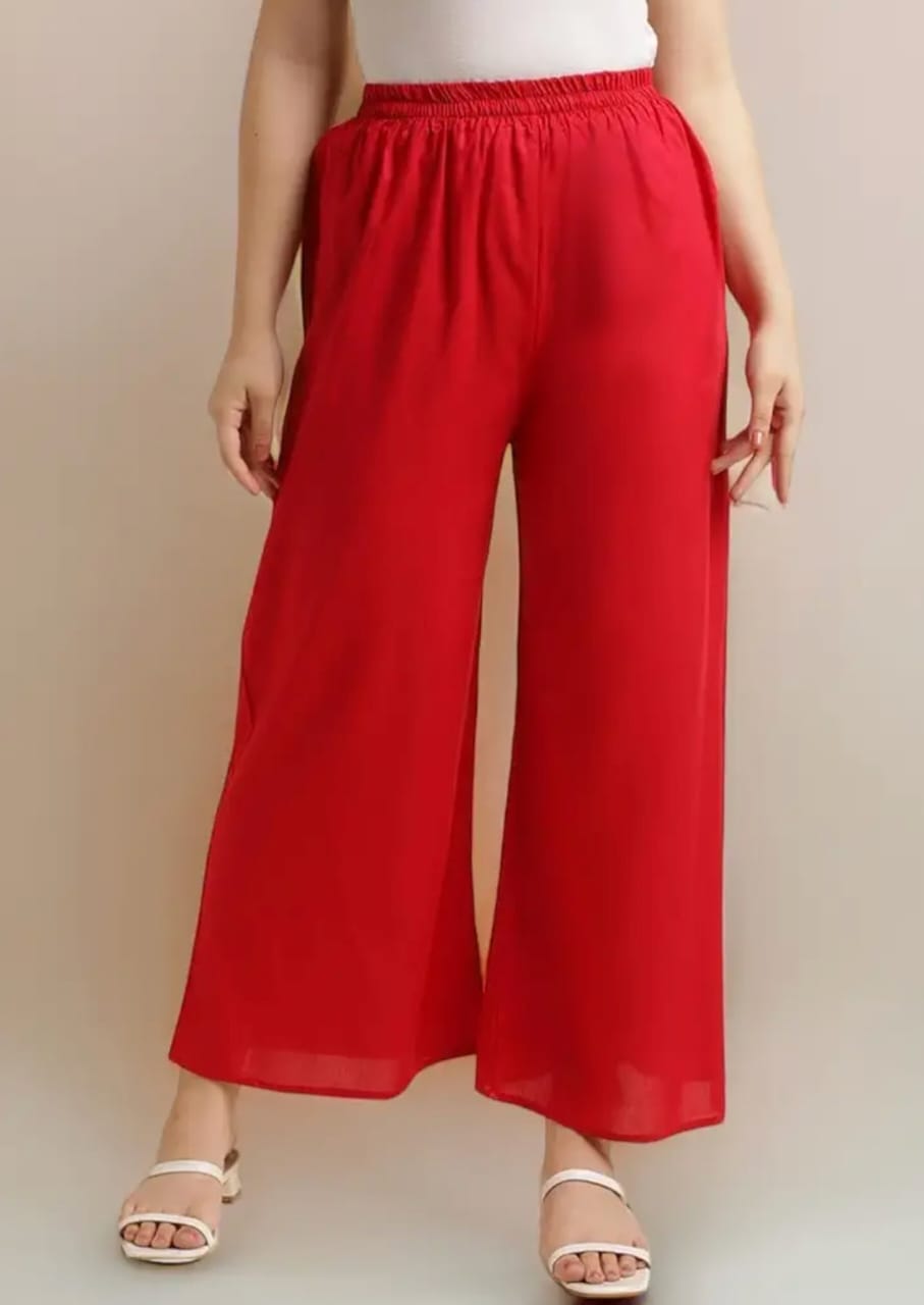 Reyon Plain Plazo