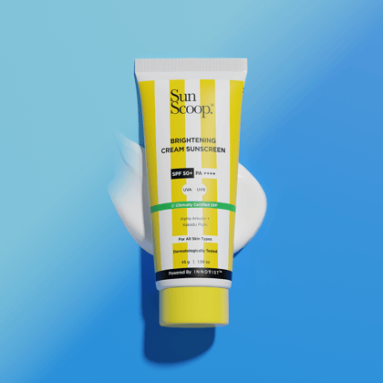 Skin Brightening Sunscreen | SPF 50, PA++++ (45g) Skin Brightening Sunscreen | SPF 50, PA++++ (45g) - Single | 45 Gram