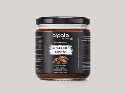 Atpata Caf Express | Freeze-Dried Instant Coffee (Medium Roast)
