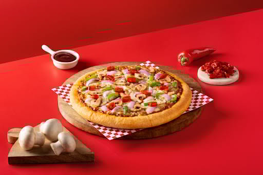 Bold BBQ Veggies Pizza - Medium