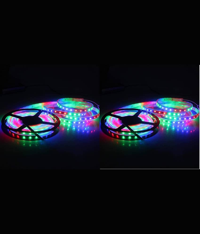 Spark World Multicolor 6M LED Strip ( Pack of 2 )
