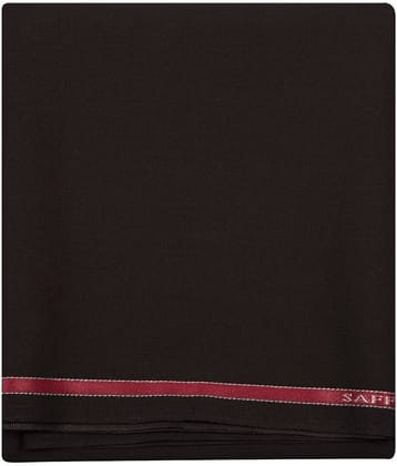 Maharaja Brown Poly Blend Unstitched Pant Pc