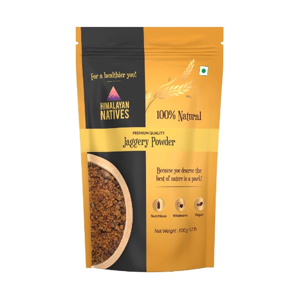 Himalayan Natives Jaggery Powder 500 Gms (Pack of 4)