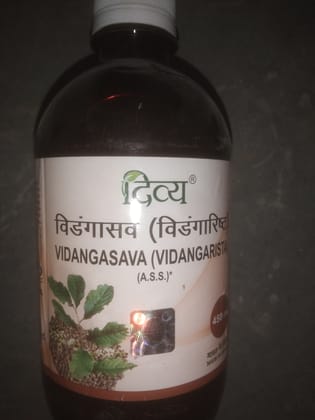 Divya Vidangasava (vidangarista 450ml 