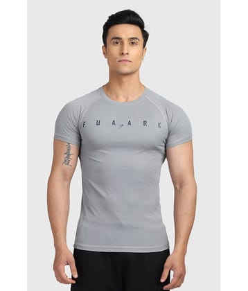 Fuaark Rust Polyester Slim Fit Men's Sports T-Shirt ( Pack of 1 )