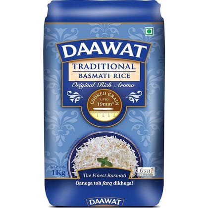 DAAWAT Traditional basmati rice