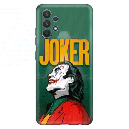 Joker Samsung A32 Premium Embossed Mobile cover