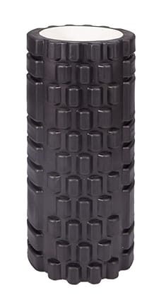 Ezyfit Foam Roller for Yoga and Massage - Black