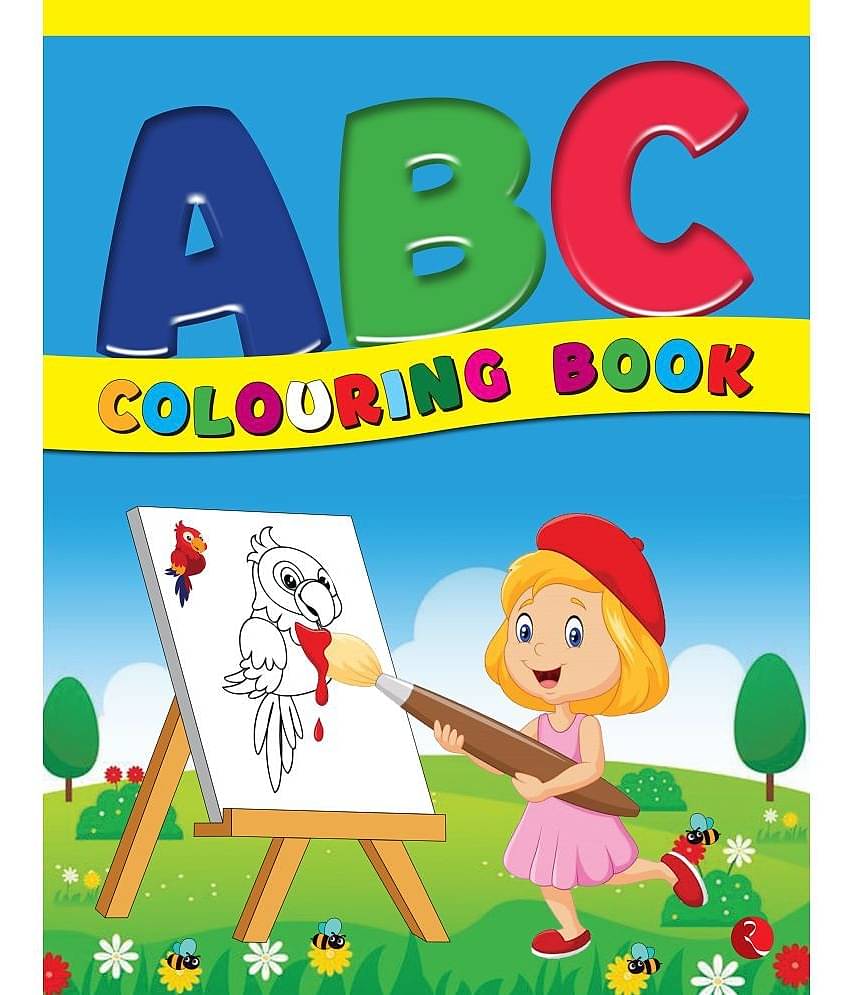 ABC COLOURING BOOK FOR AGE 2 TO 5 YEARS