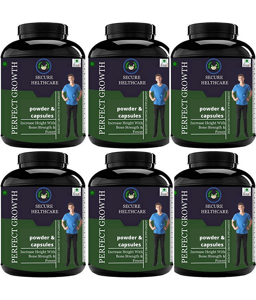 Hindustan Herbal PERFECT GROWTH 0.6 kg Powder Pack of 6