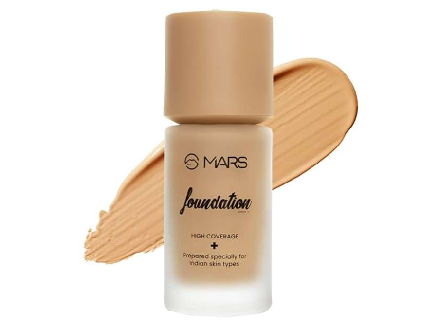 MARS SPF50 PA++++ High Coverage Liquid Foundation 40ml - Shade-5.5