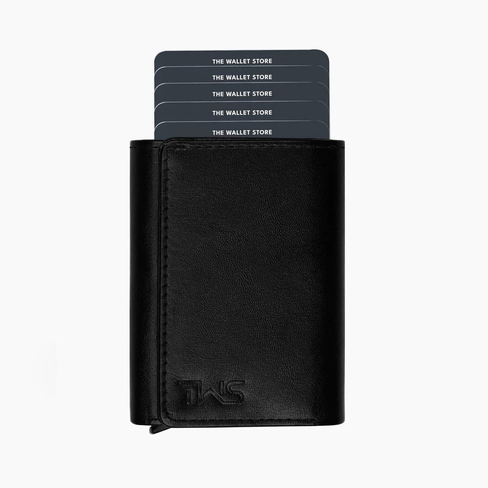 The Wallet Store Maverick RFID Protected Wallet CardHolder - Black