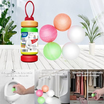 Urinal Deodorizing Blocks - 6-Piece Fragrance Cubes for Bathroom & Toilet Freshening