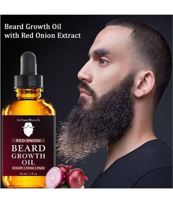 UrbanMooch - 30mL Growth Increasing Beard Oil (Pack of 1)