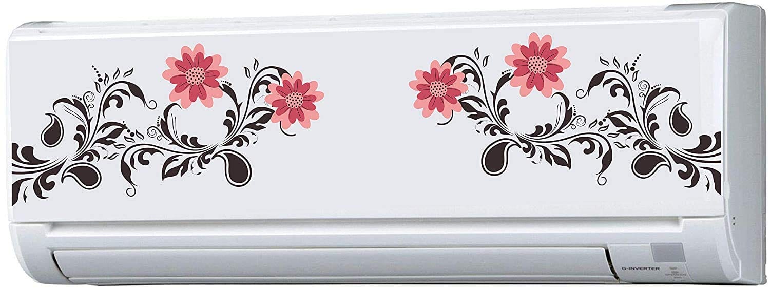 DreamKraft Decorative AC Air Conditioner Sticker (22 cm X 91 cm)