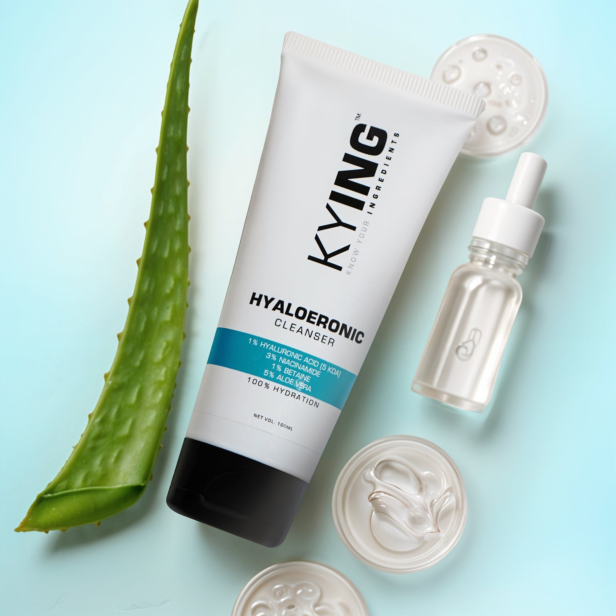 KYING's Hyaloeronic Face Cleanser, 100ml