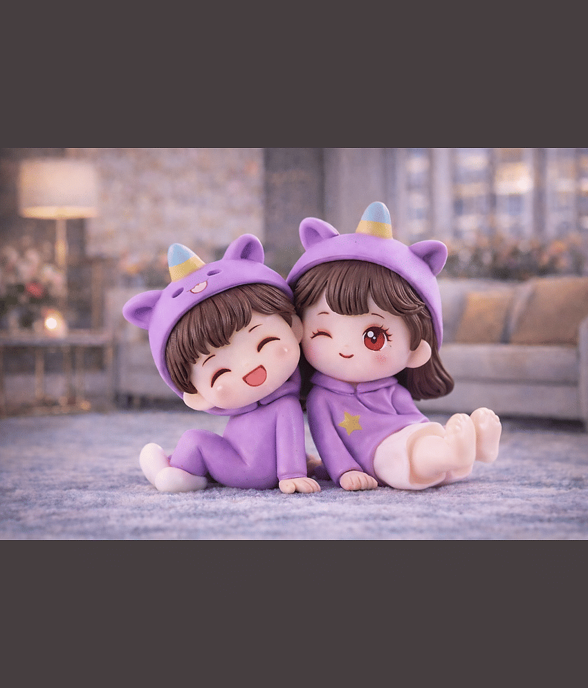 Exopick Cute Love Couple | Decorative Home & Gift Item
