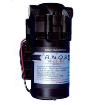B.N.Q.S. DP-125-100-I RO Booster Pump (24V DC) | High-Pressure Water Purification | Compatible with 75-100 GPD Membranes