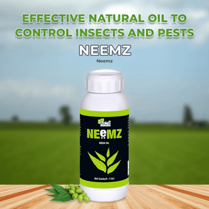 Agribegri Neemz - Natural and Water-Soluble Neem Oil to Reduce Insect Growth 500 ml , Pack of 20 - 13000 gm