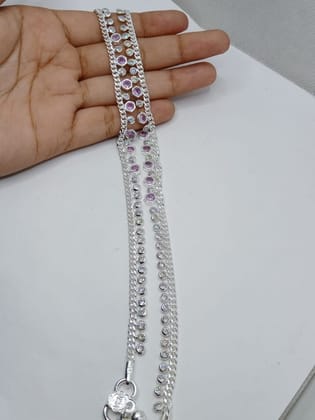 Pure silver payal 75percent P = 14