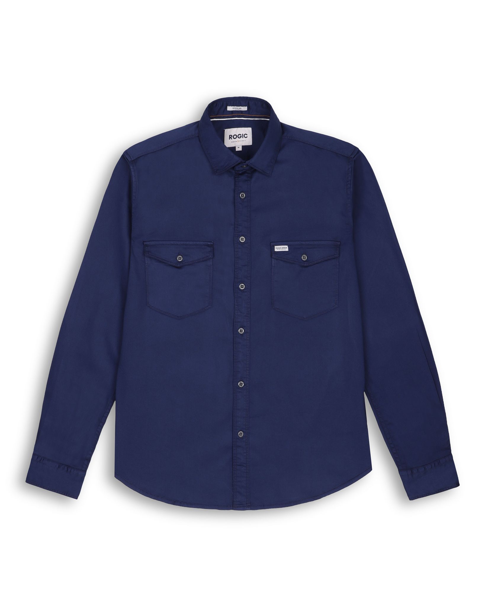 DOUBLE POCKET SHIRT IN NAVY-M