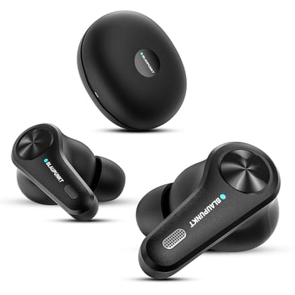 Blaupunkt BTW300 Platinum Moksha Hybrid ANC in Ear Earbuds (Matte Black)