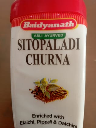 Baidyanath sitopaladi churna enriched with elaichi pippali & dalchini