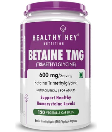 HEALTHYHEY NUTRITION Betaine Trimethylglycine (TMG) 120 no.s Capsule