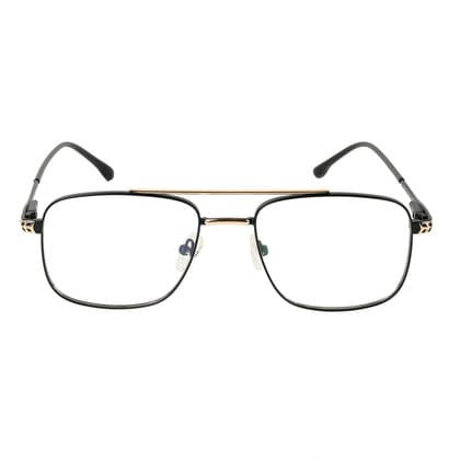 TERRY & CO | Zero Power Blue Cut Eyeglasses | Metal Frame | Small Size | Anti-Reflective, UV Protection, Lightweight | Spring Hinges | Unisex