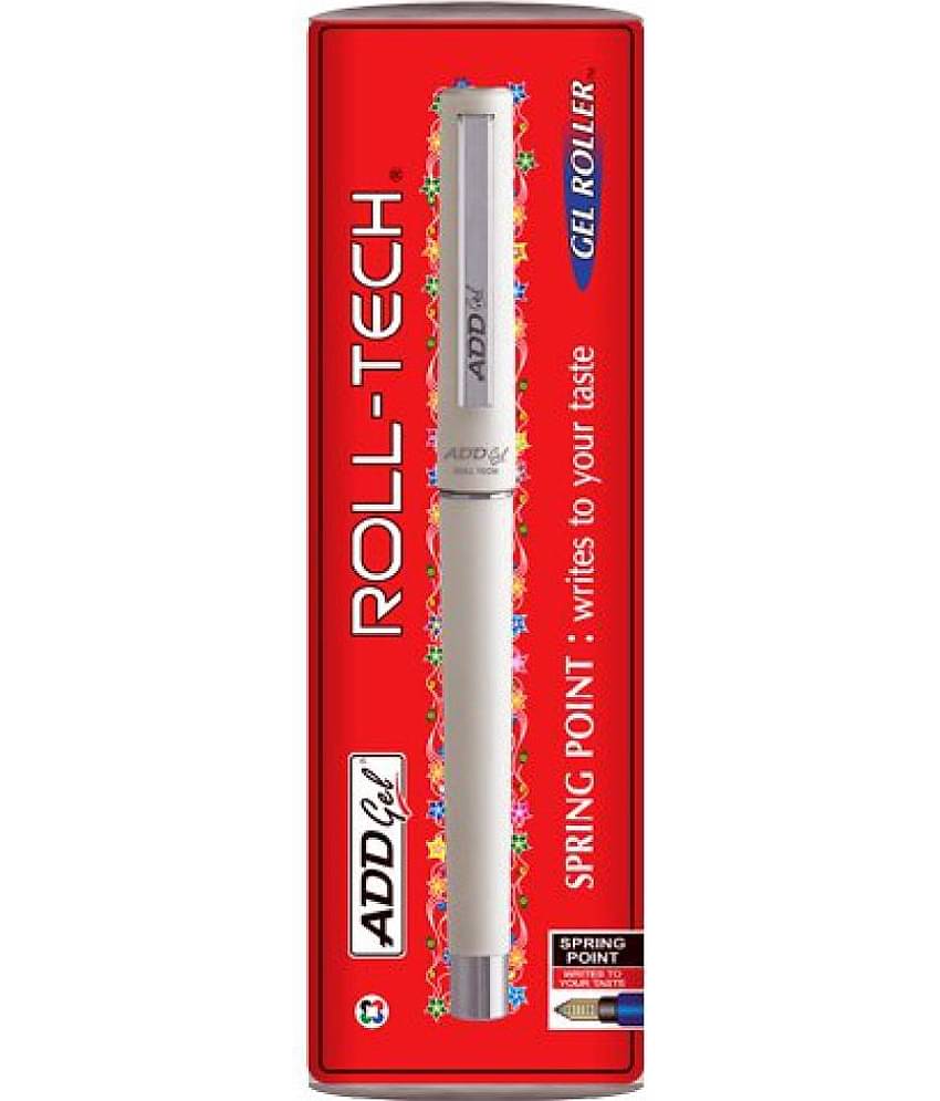 Add Gel Roll Tech Gel Pen - White Set of 3
