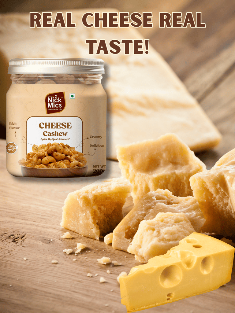 Nickmics Cheesy Cashew-150g