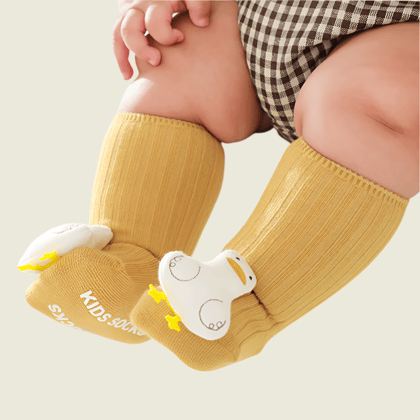 Duck Socks-0-6 Months- XS
